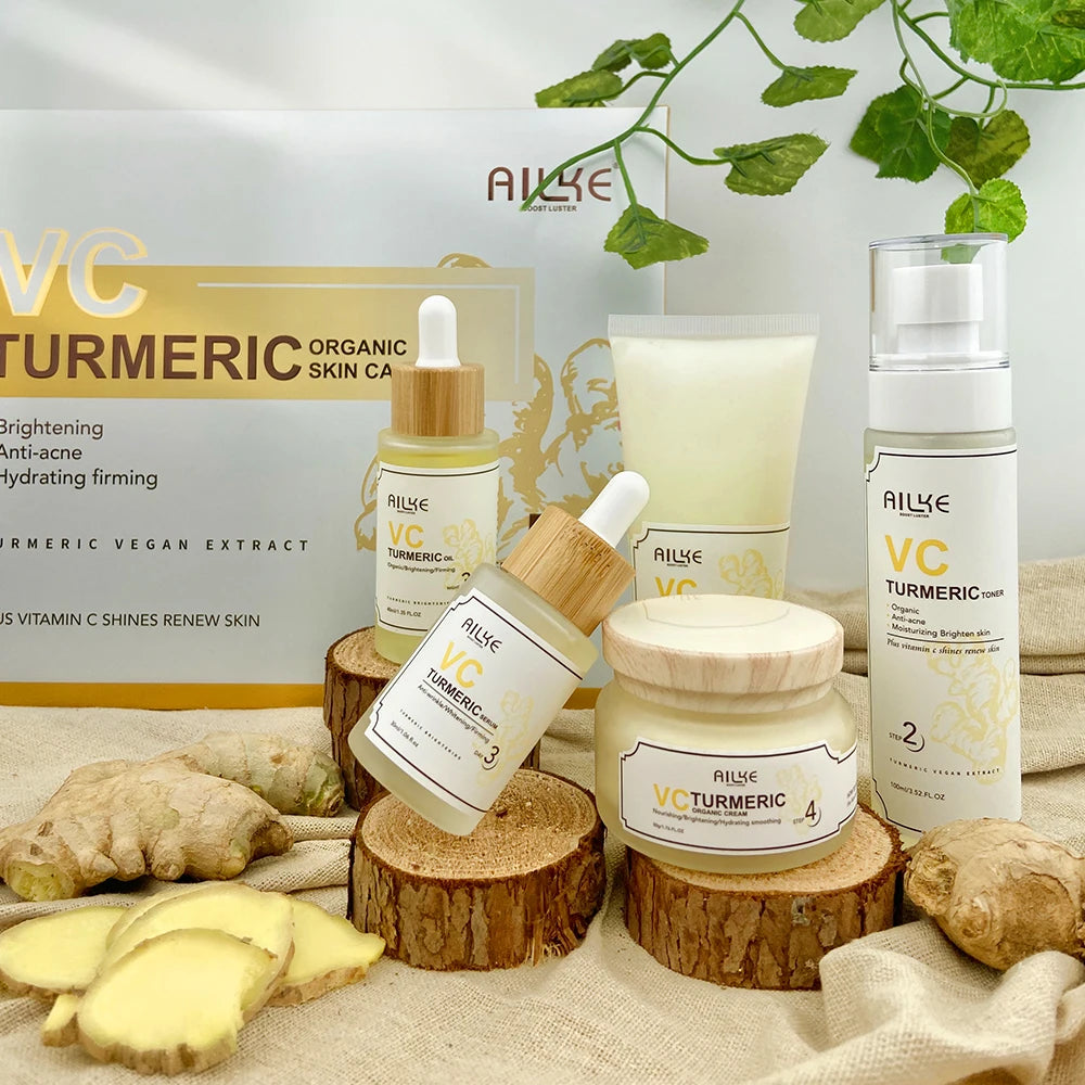 Organic Turmeric Vitamin C Whitening Set