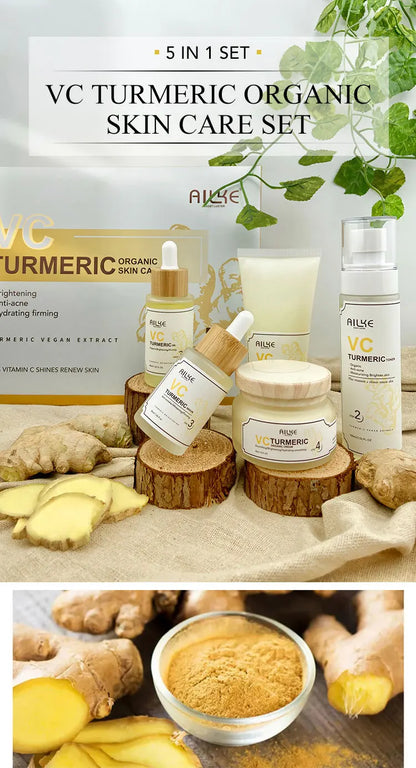 Organic Turmeric Vitamin C Whitening Set
