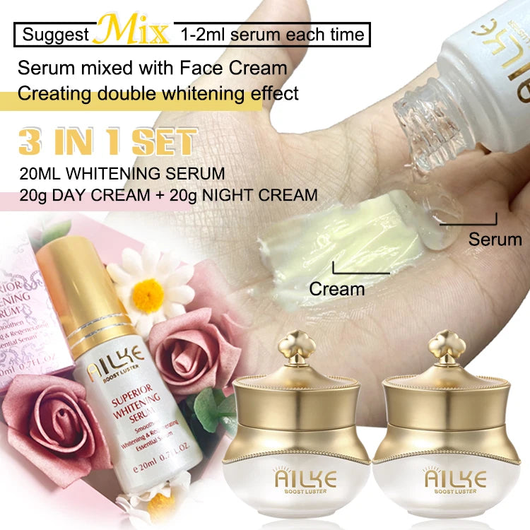 Anti-Aging Collagen Rose Whitening Face Cream