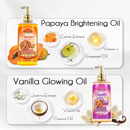 Whitening Body Oil For Radiant Glow