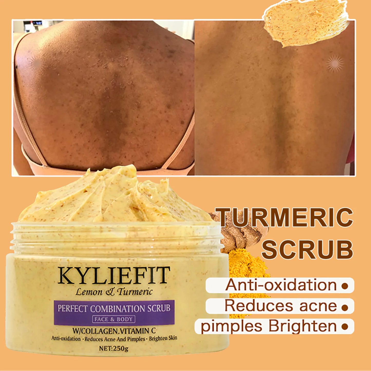 Natural Turmeric Whitening Skin Care Set