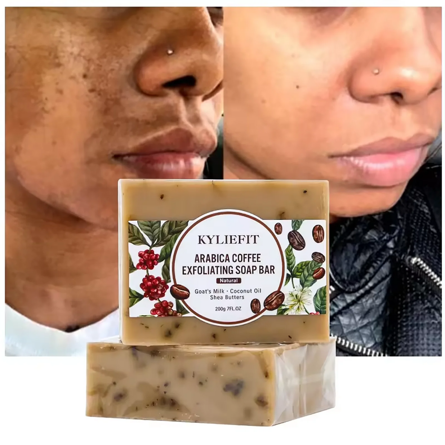Arabica Coffee Whitening Exfoliating Soap
