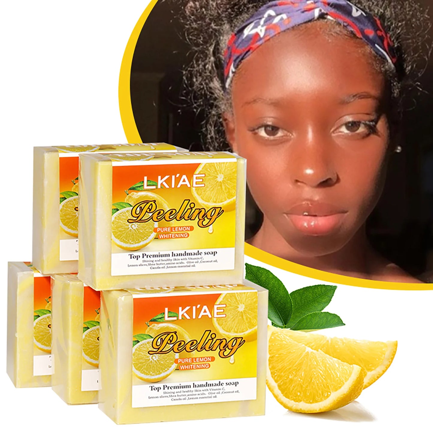 Pure Lemon Whitening Soap Bar Cleanser