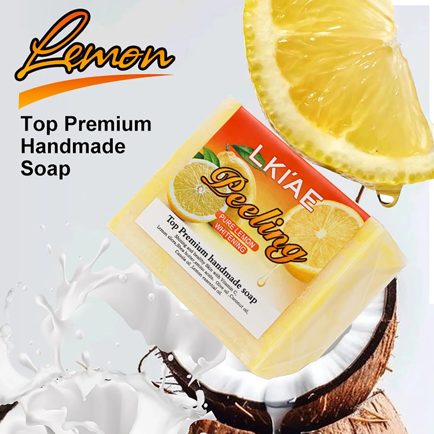 Pure Lemon Whitening Soap Bar Cleanser