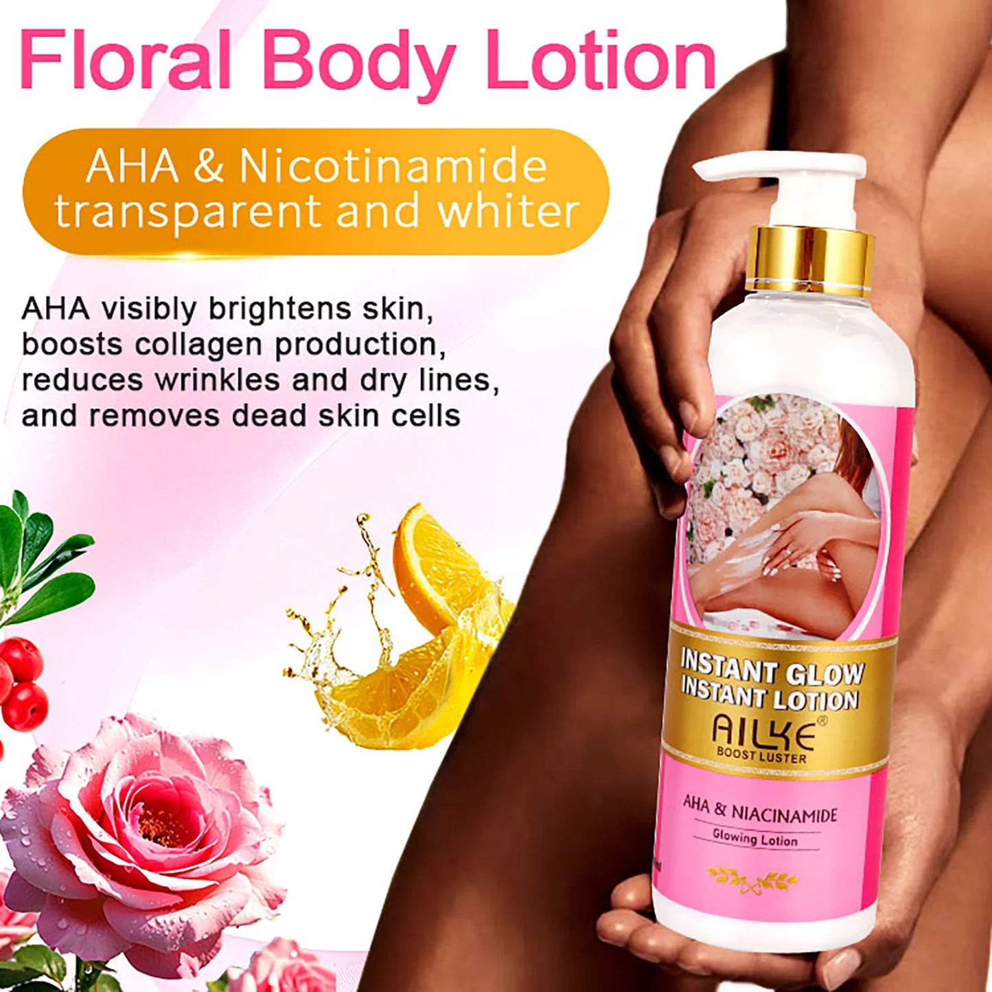 Floral Glow Body Lotion 24H Moisture
