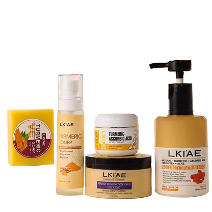 Natural Turmeric Whitening Skin Care Set