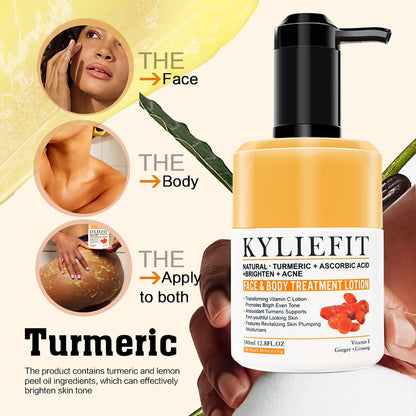 Natural Turmeric Whitening Lotion For Spots