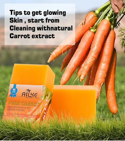 Carrot Vitamin C Whitening Soap