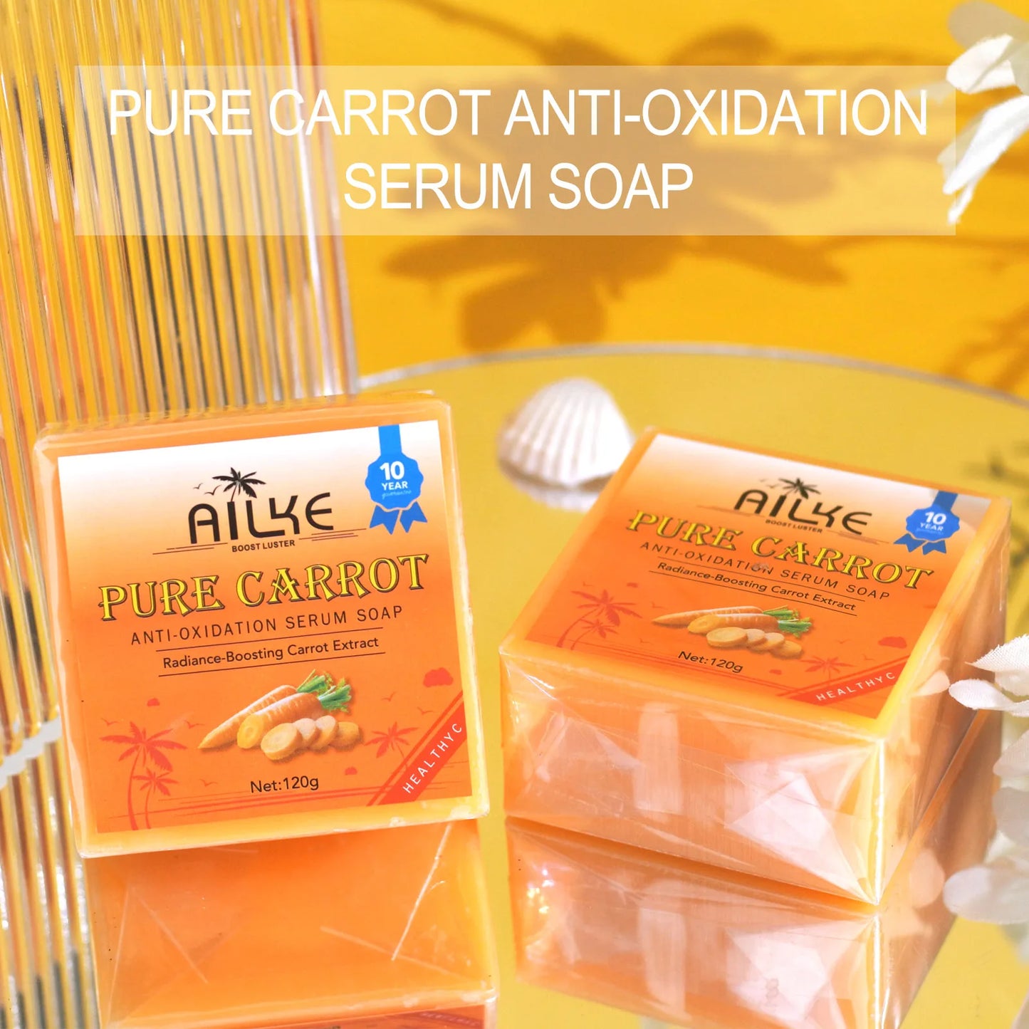 Pure Carrot Vitamin C Brightening Soap