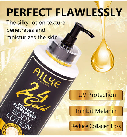 24K Gold Whitening UV Body Lotion