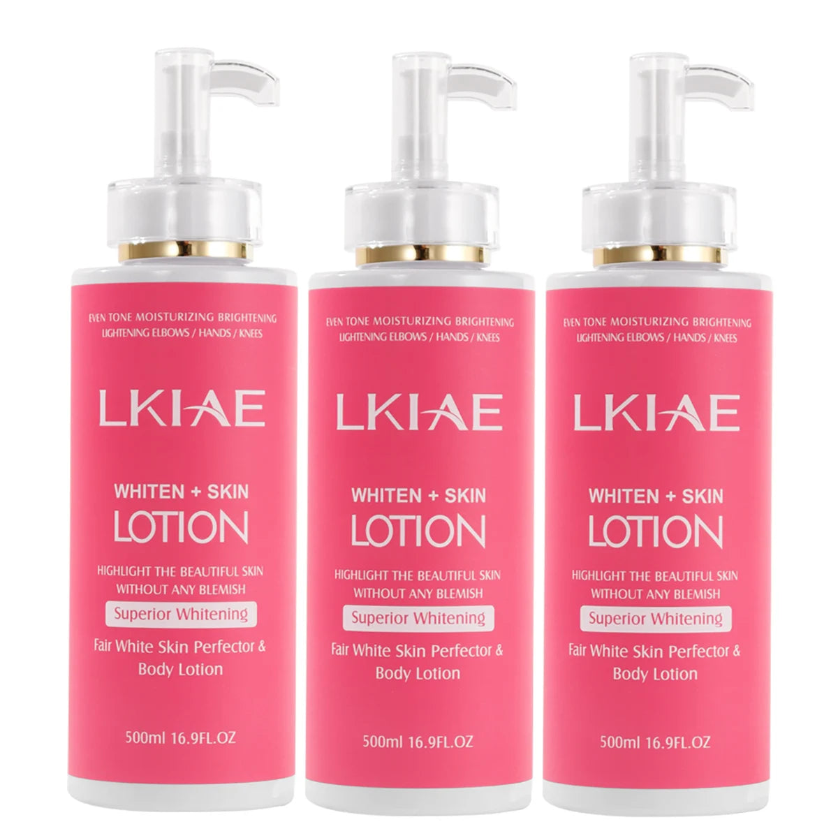 Rose Niacinamide Whitening Body Lotion 500ml