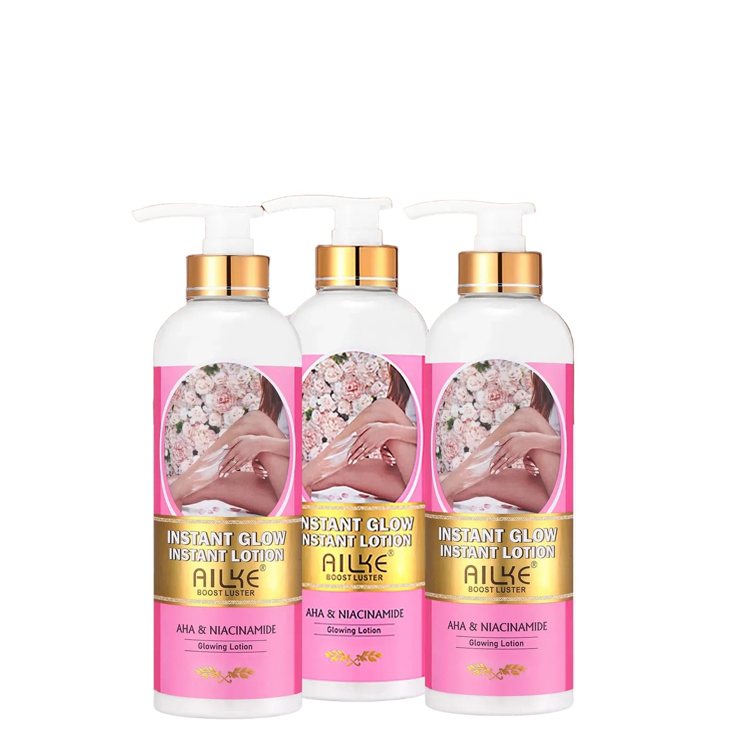 AHA Organic Skin Brightening Whitening Lotions