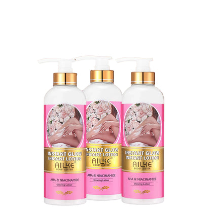 AHA Organic Skin Brightening Whitening Lotions