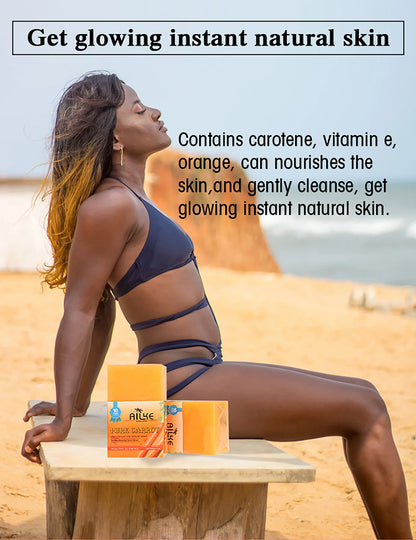 Carrot Vitamin C Whitening Soap