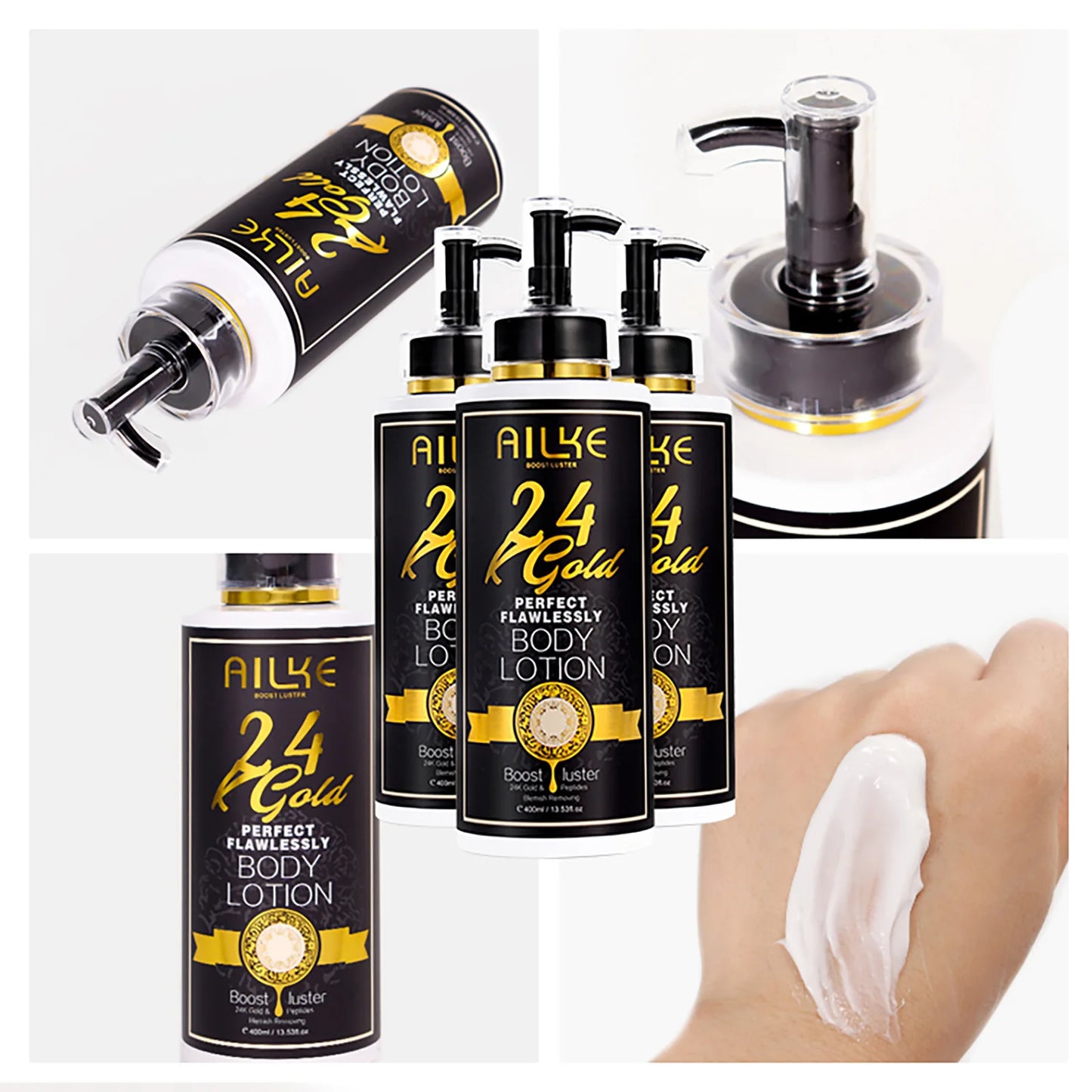 24K Gold Whitening UV Body Lotion