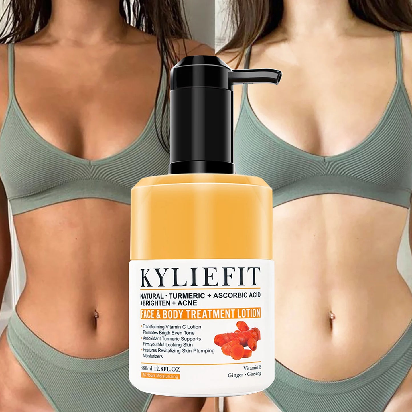 Natural Turmeric Whitening Lotion For Spots