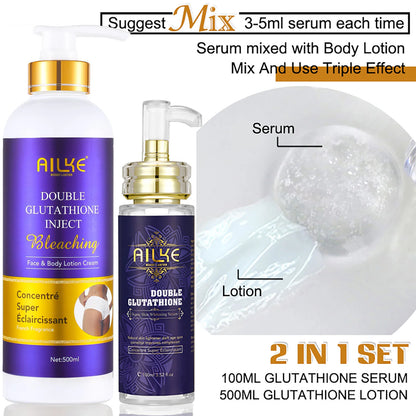 Glutathione Lightening Skin Care Set