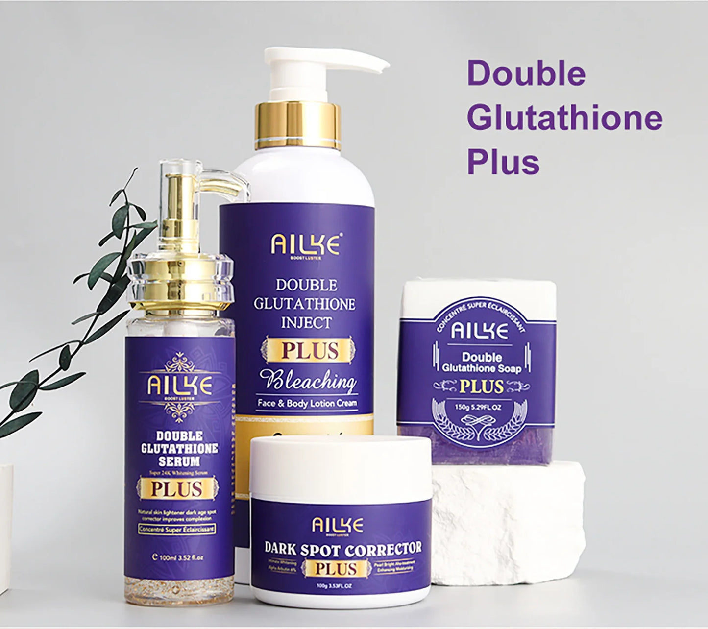 Double Glutathione Whitening Set For All