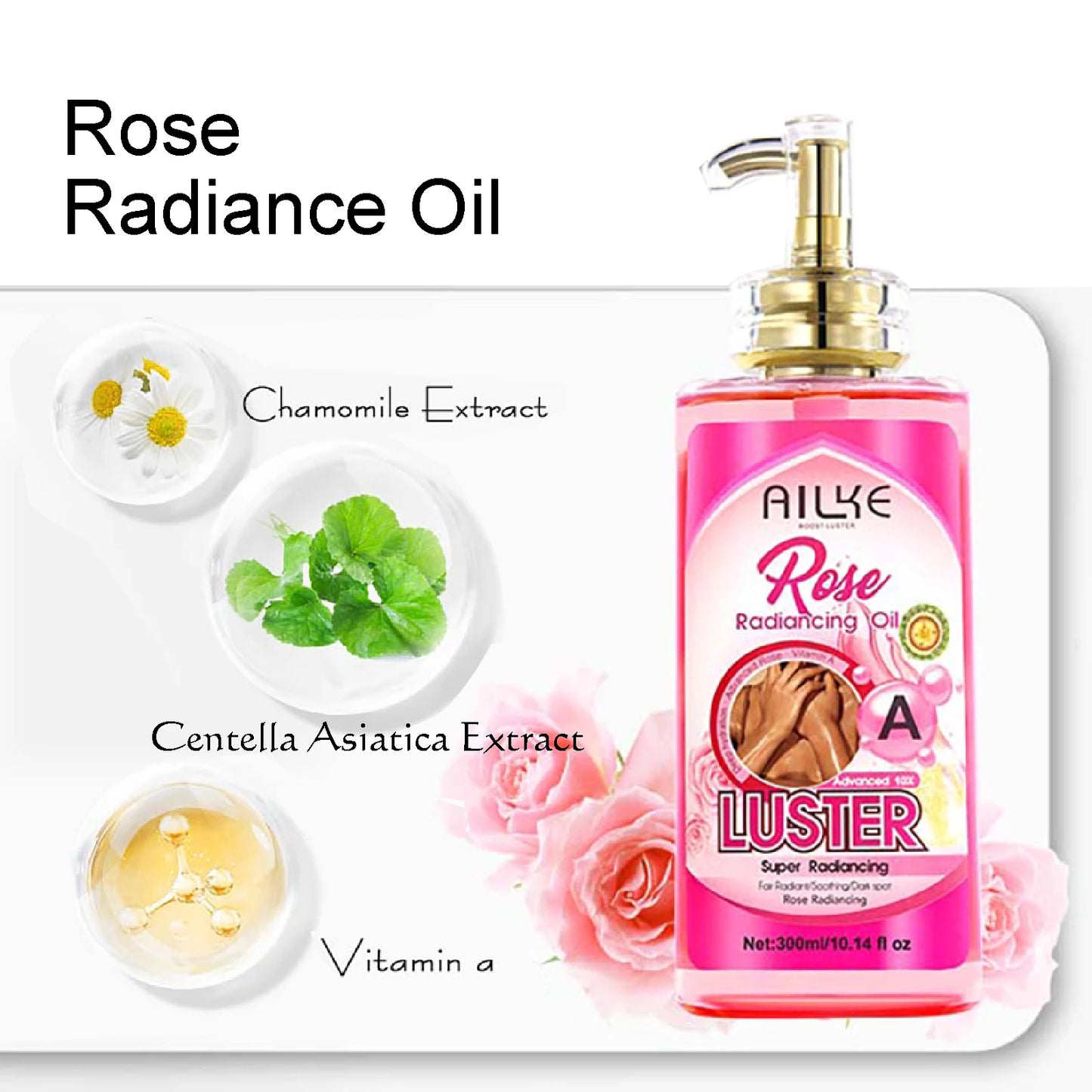 Whitening Body Oil For Radiant Glow