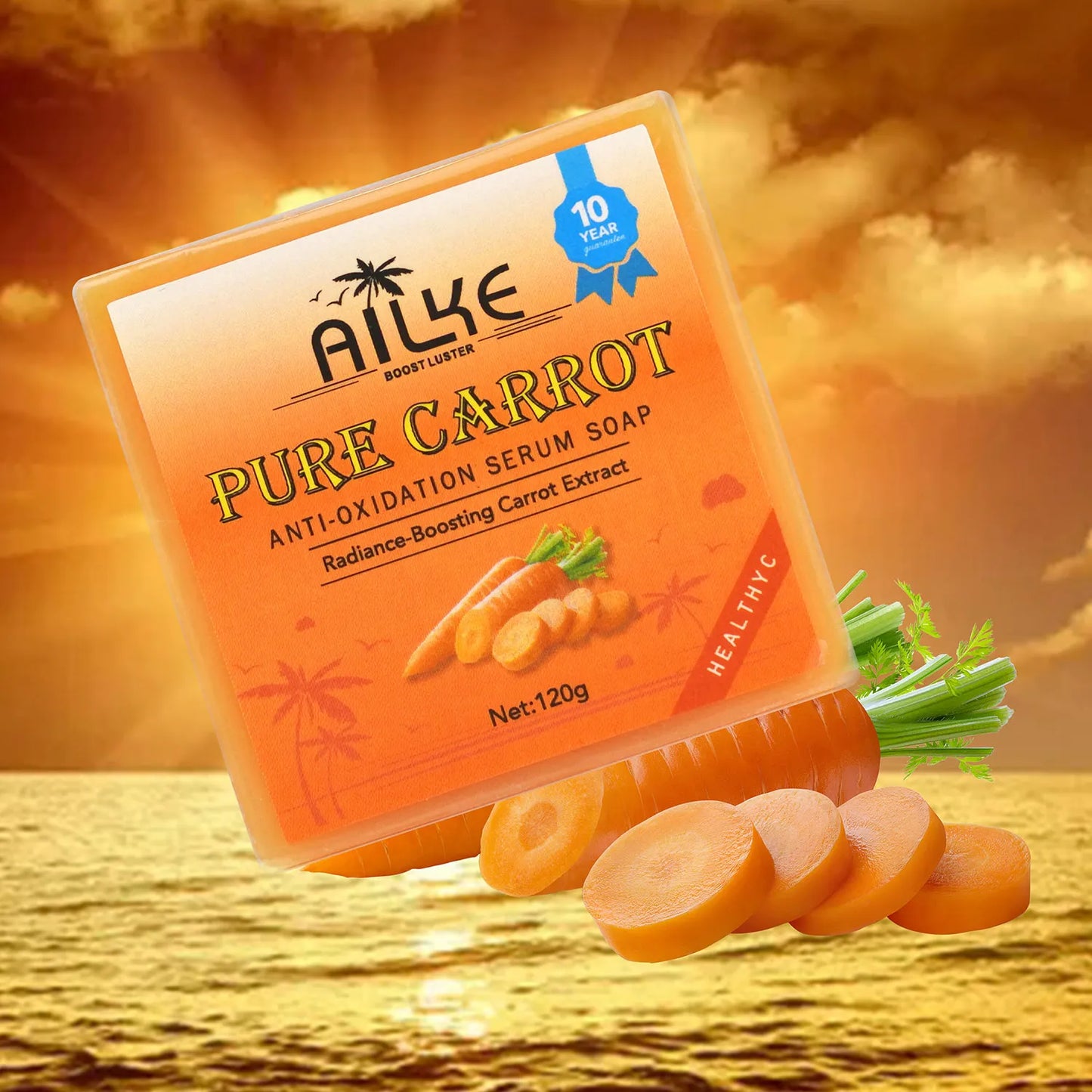 Pure Carrot Vitamin C Brightening Soap