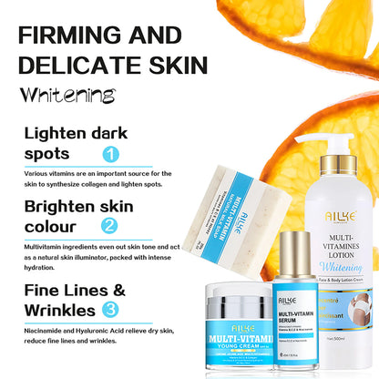 Multi Vitamin Brightening Skin Care Set
