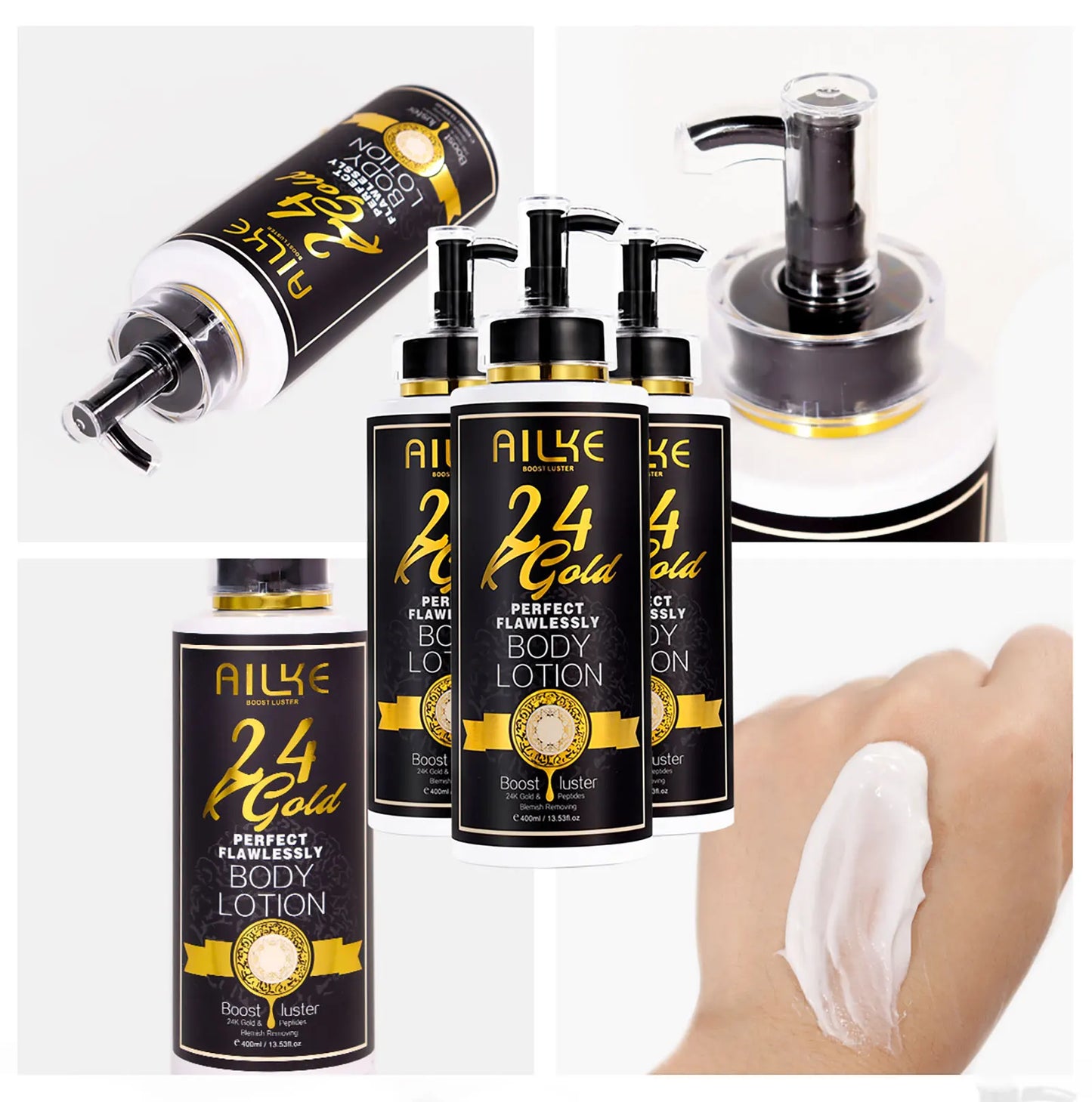 24K Gold Whitening UV Body Lotion