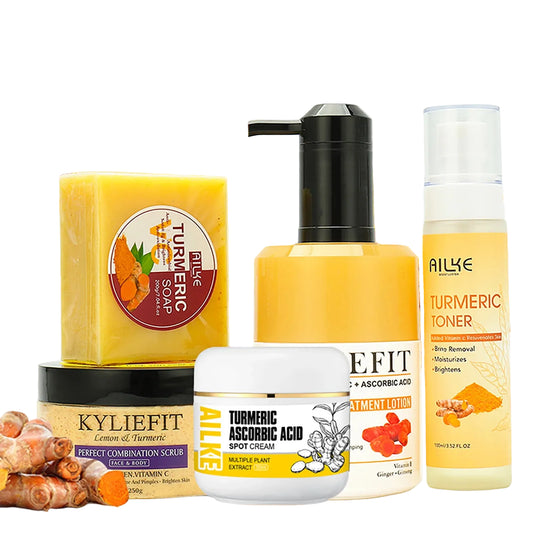 Organic Turmeric Skin Care Set