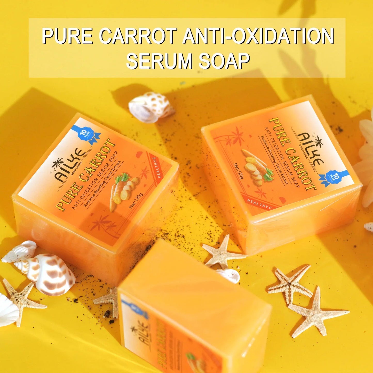 Pure Carrot Vitamin C Brightening Soap