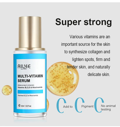 Multi Vitamins Brightening Anti Aging Serum