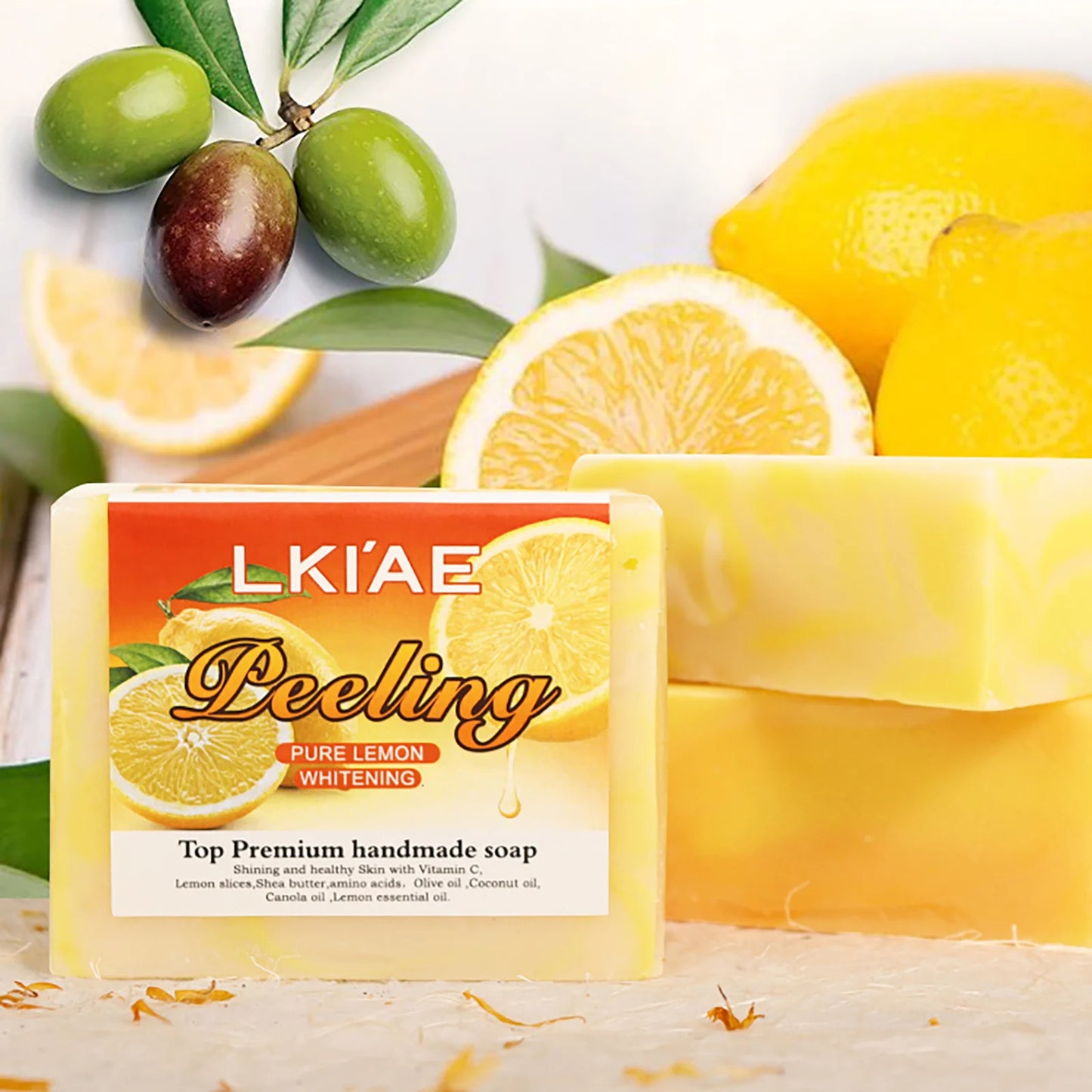Pure Lemon Whitening Soap Bar Cleanser