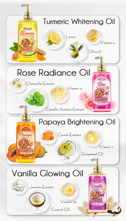Whitening Body Oil For Radiant Glow